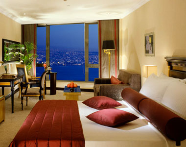 صورة غرفة فندق انتركونتيننتال اسطنبول